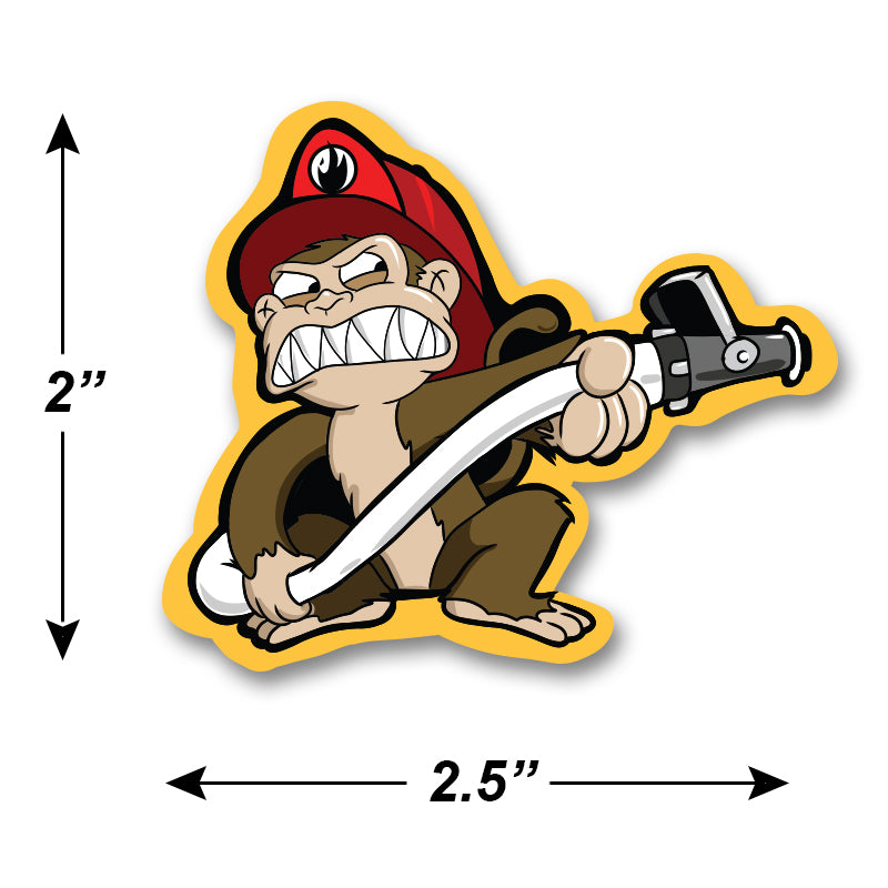 Engine 3 Pack Firefighter Sticker