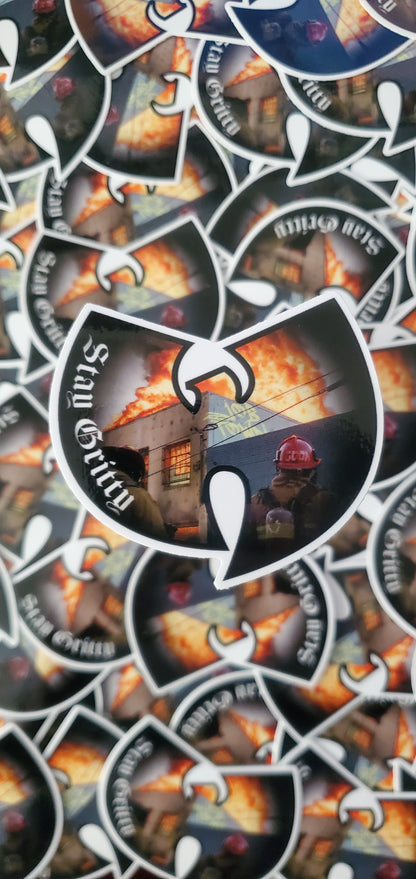 Wu Tang GOON Firefighter Sticker