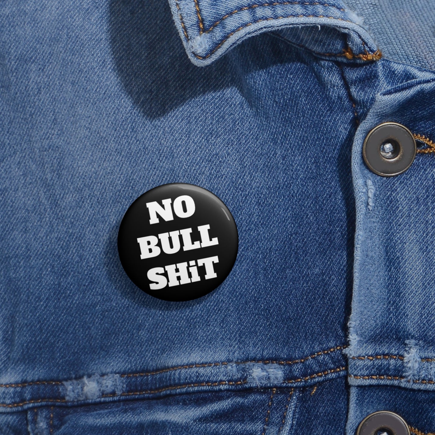 No Bullsh*t Cavalry Pin | Button