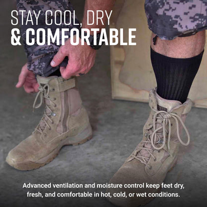 MudGear Ruck Sock (All Black)