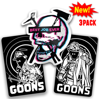 Elite Firefighter 3 Pack Bundle Decal Sticker