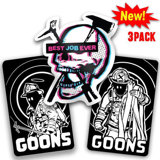 Elite Firefighter 3 Pack Bundle Decal Sticker