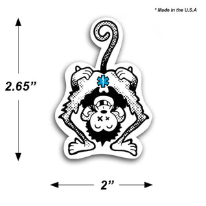 EMT / Medic Monkey |  Sticker Decal