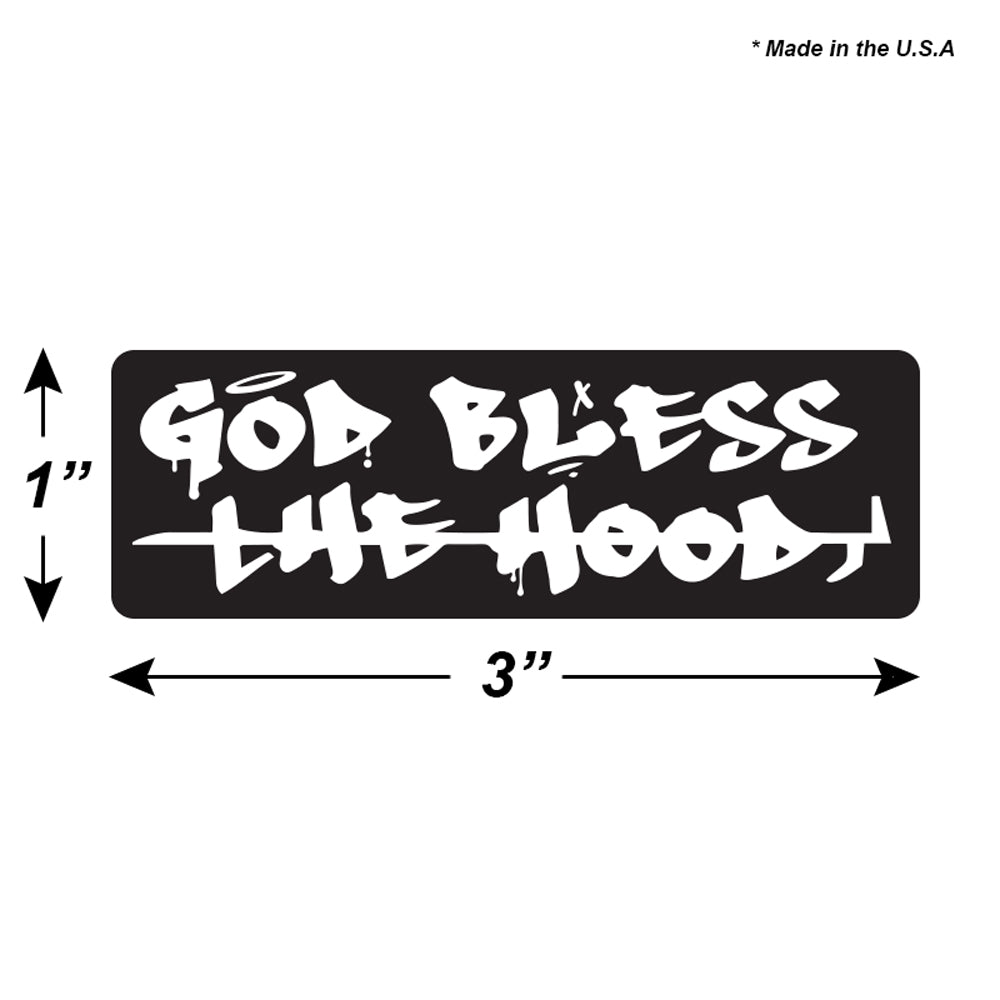 God Bless the Hood | Firefighter Sticker