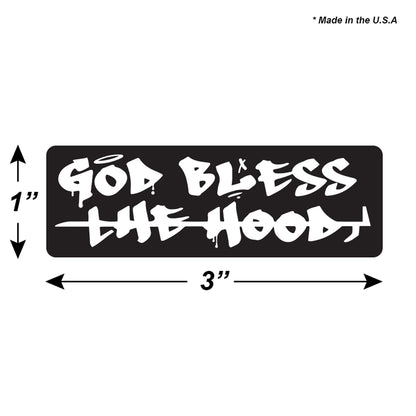 God Bless the Hood | Firefighter Sticker