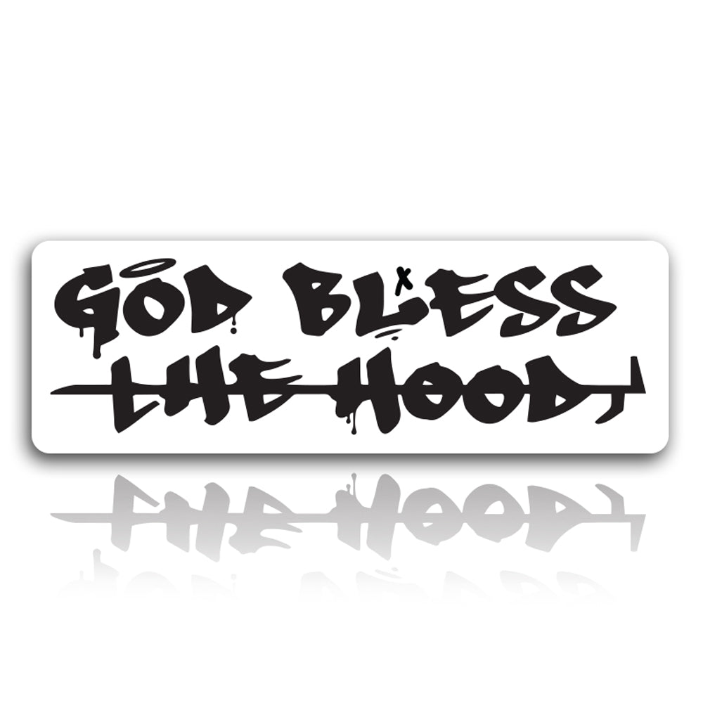 God Bless the Hood | Firefighter Sticker