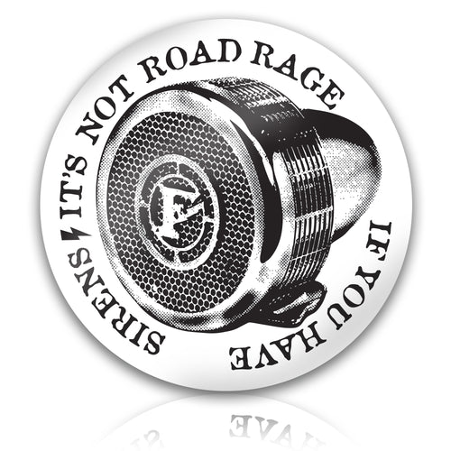 It's not road rage if you have sirens