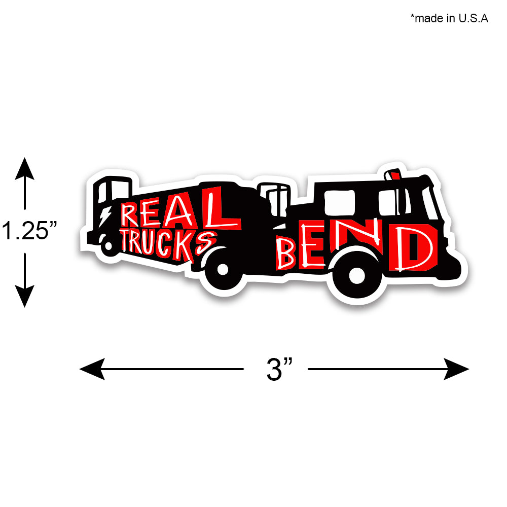 Truck Tillerman 3 Pack Firefighter Helmet Sticker