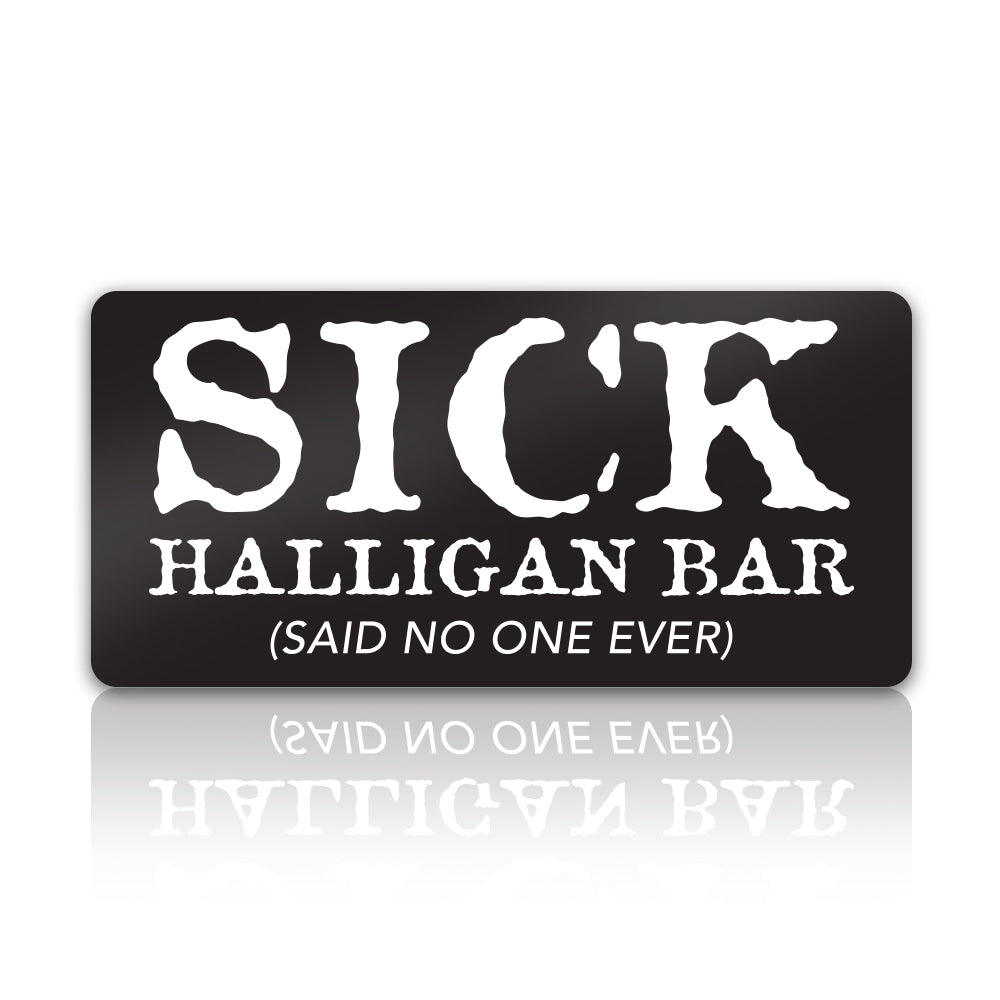 SICK Halligan and New York Hook Firefighter Sticker