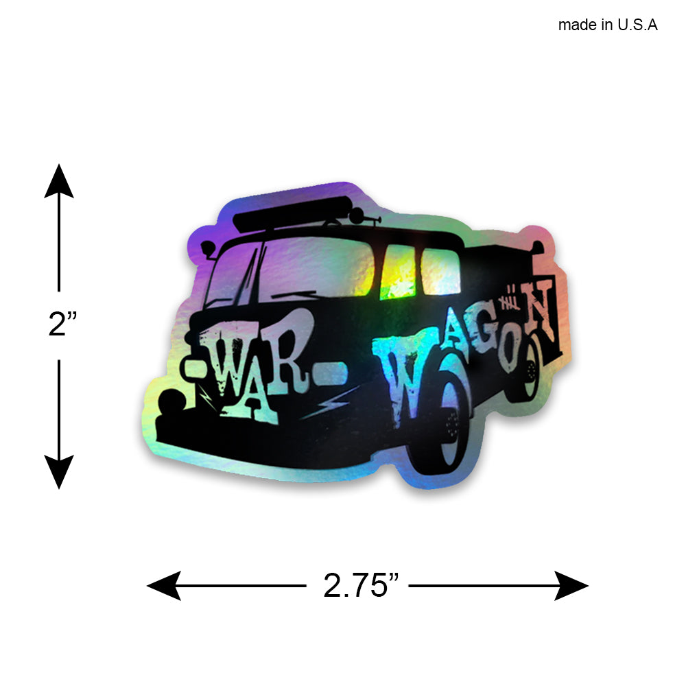 War Wagon Send the Engine Firefighter Fire Responder Sticker Decal