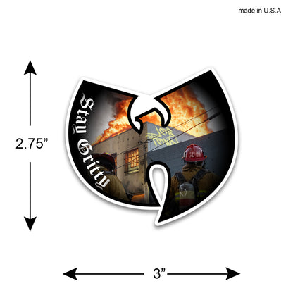 Wu Tang GOON Firefighter Sticker