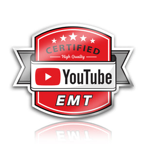 YouTube * Certified EMT / Medic |  Sticker Decal