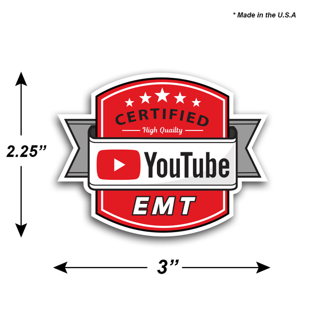 Elite EMT Medic 5 Pack Bundle Decal Sticker