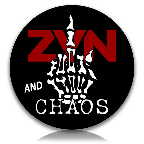 ZYN and Chaos Firefighter Rescue Skull Sticker