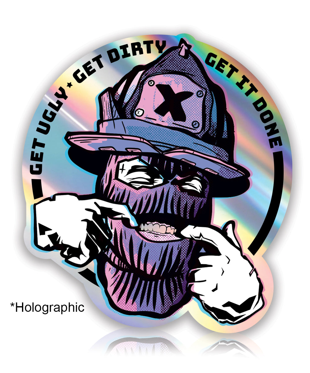 firefighter helmet sticker