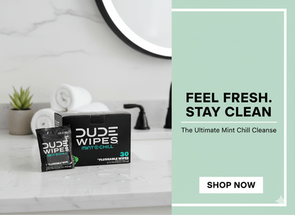 DUDE Wipes XL Flushable Wipes – Fragrance Free, Hypoallergenic Adult Wipes (400 CT / 480 CT)
