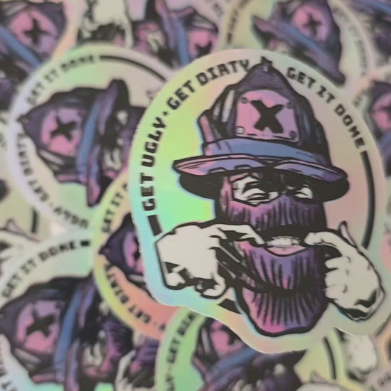 firefighter helmet sticker