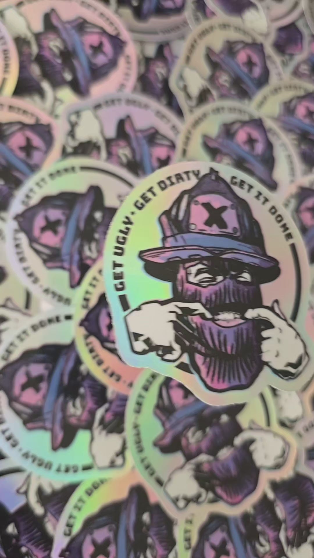 firefighter helmet sticker
