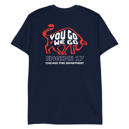 Backdraft Engine 17 Station Short-Sleeve Unisex T-Shirt