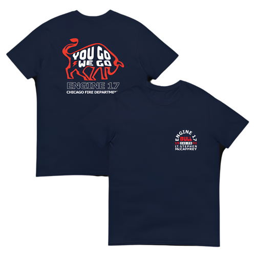 Backdraft Engine 17 Station Short-Sleeve Unisex T-Shirt