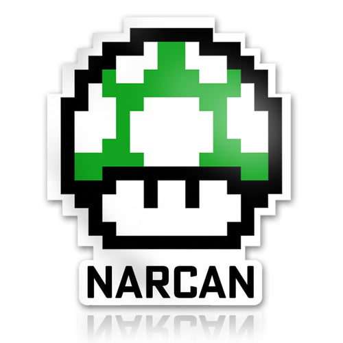 1 UP Narcan Medic EMT Firefighter Sticker Decal