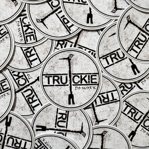 Truckie Firefighter Sticker