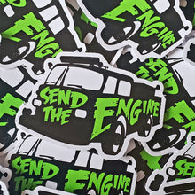 Load image into Gallery viewer, Send the Engine Firefighter Fire Responder Sticker Decal