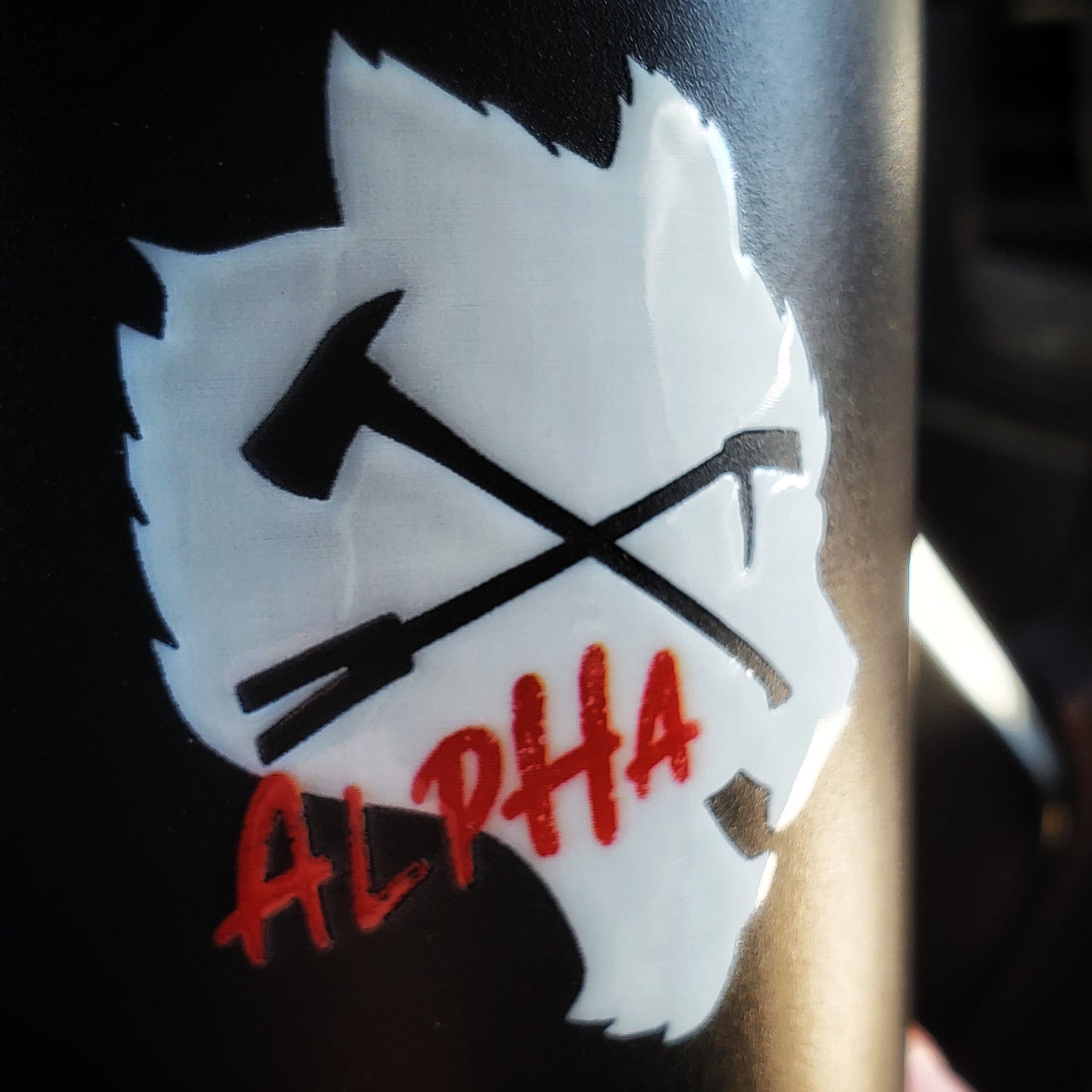 Alpha | Work Hard Copper Vacuum Insulated Tumbler, 22oz