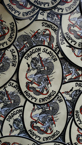 Dragon Slayer Firefighter Sticker