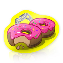 Load image into Gallery viewer, Donut Cop Police Handcuffs Sticker Decal