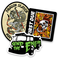 Load image into Gallery viewer, Engine 3 Pack Firefighter Sticker