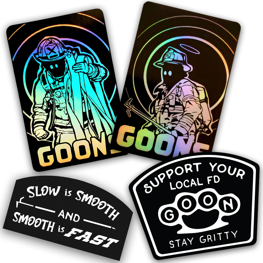 Goon 4Pack Firefighter Sticker | one of kind designs, made in the ...