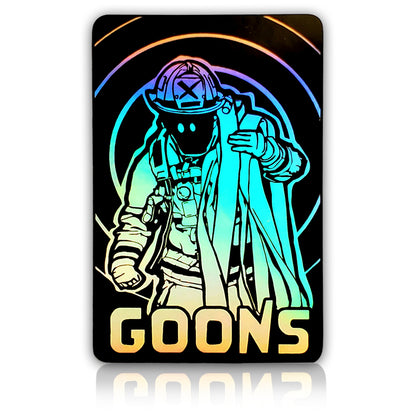 Holographic Goons Hose Firefighter Sticker
