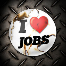 Load image into Gallery viewer, I Love Jobs Firefighter Sticker