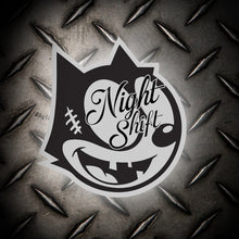 Load image into Gallery viewer, Night Shift Felix the Cat | Firefighter Emt Medic Sticker