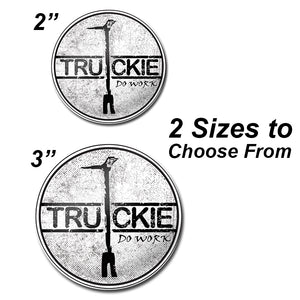 Truckie Firefighter Sticker