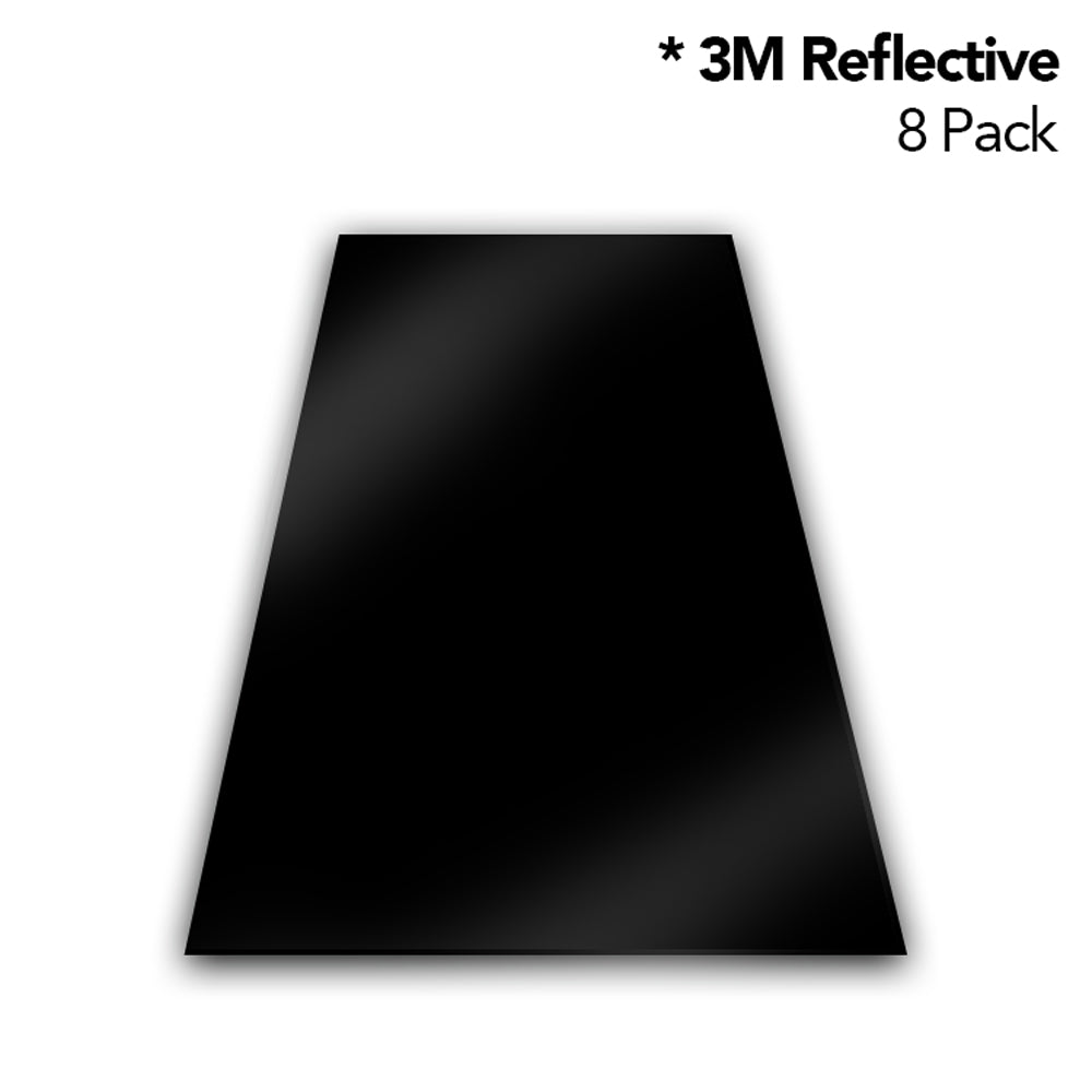 High Reflective 3M Tetrahedrons Fire Helmet Sticker Decal