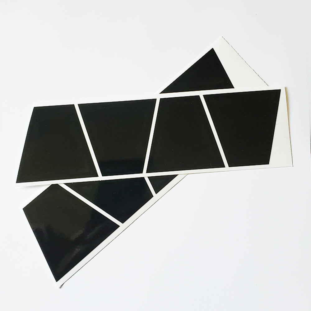 High Reflective 3M Tetrahedrons Fire Helmet Sticker Decal