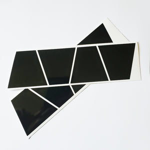 3M Tetrahedrons Fire helmet reflective sticker